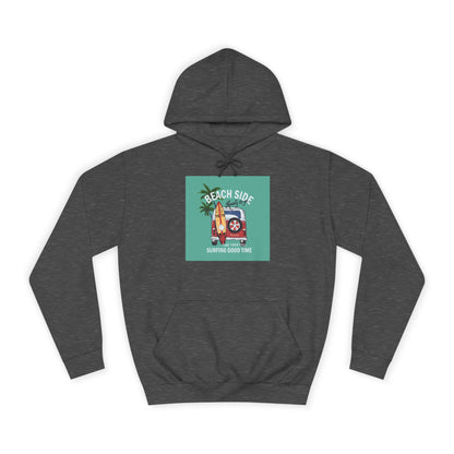 Beachside Vibes Unisex Hoodie | Perfect for College Students, Cozy Days, Summer Vacations, Gift for Friends, Casual Wear - MaisonThreadory