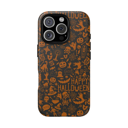 Halloween Phone Case, Tough Cases with Spooky Design, Trick or Treat Accessories, Perfect for Halloween Decor, Gift for Halloween Lovers