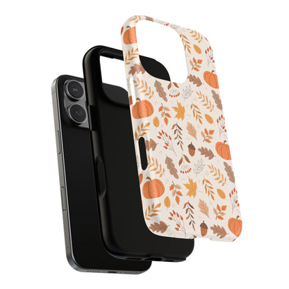 Autumn Floral Phone Case - Tough Magnetic Cases for Fall, Seasonal Accessories, Nature Lover Gifts, Cute Phone Cover, Unique Phone Case - MaisonThreadory