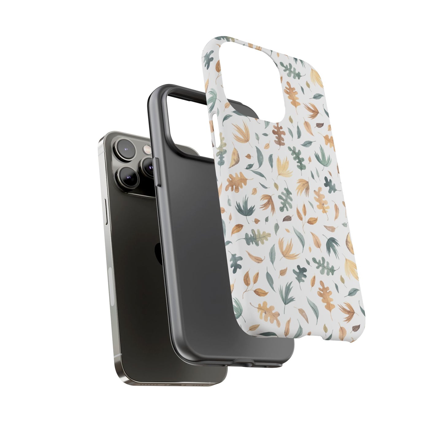 Stylish Floral Phone Case - Tough Cases, Nature-Inspired Design, Gift for Her, Phone Accessory, Floral Pattern Cover