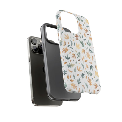 Stylish Floral Phone Case - Tough Cases, Nature-Inspired Design, Gift for Her, Phone Accessory, Floral Pattern Cover