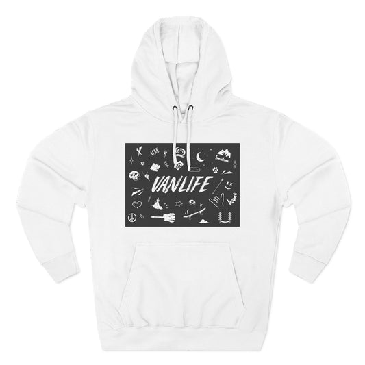 Vanlife Adventure Hoodie - Cozy Fleece Sweatshirt for Travel Lovers, Outdoor Enthusiasts, Camping, Road Trips, Gift for Explorer - MaisonThreadory