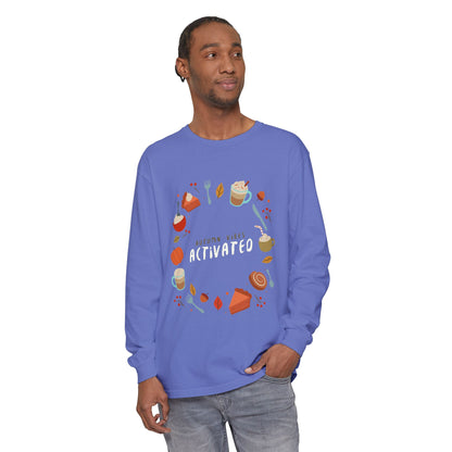 Autumn Vibes Long Sleeve T-Shirt, Cozy Fall Shirt, Unisex Fall Apparel, Thanksgiving Gift, Seasonal Fashion - MaisonThreadory
