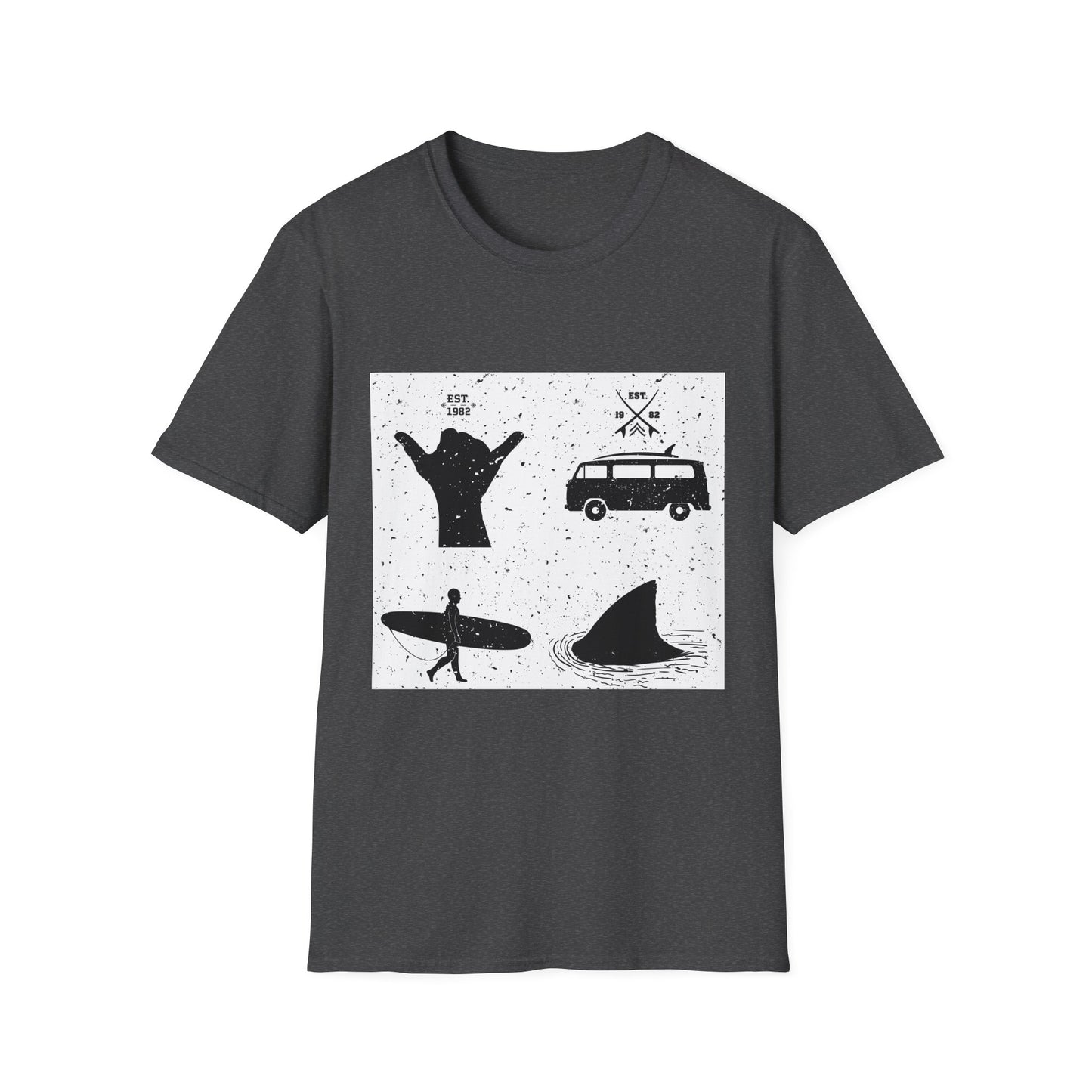 Cool Surf Vibes Unisex T-Shirt - Perfect for Beach Lovers, Summer Festivals, Gift for Surfers, Casual Wear, Vacation Style