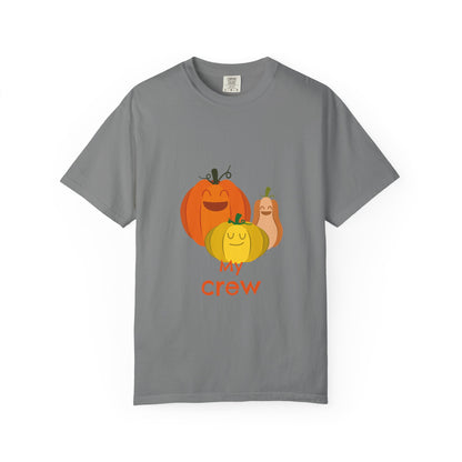 Cute Pumpkin Family T-Shirt, Fall Apparel, Halloween Shirt, Thanksgiving Gift, Harvest Crew Tee, Unisex Seasonal Wear - MaisonThreadory