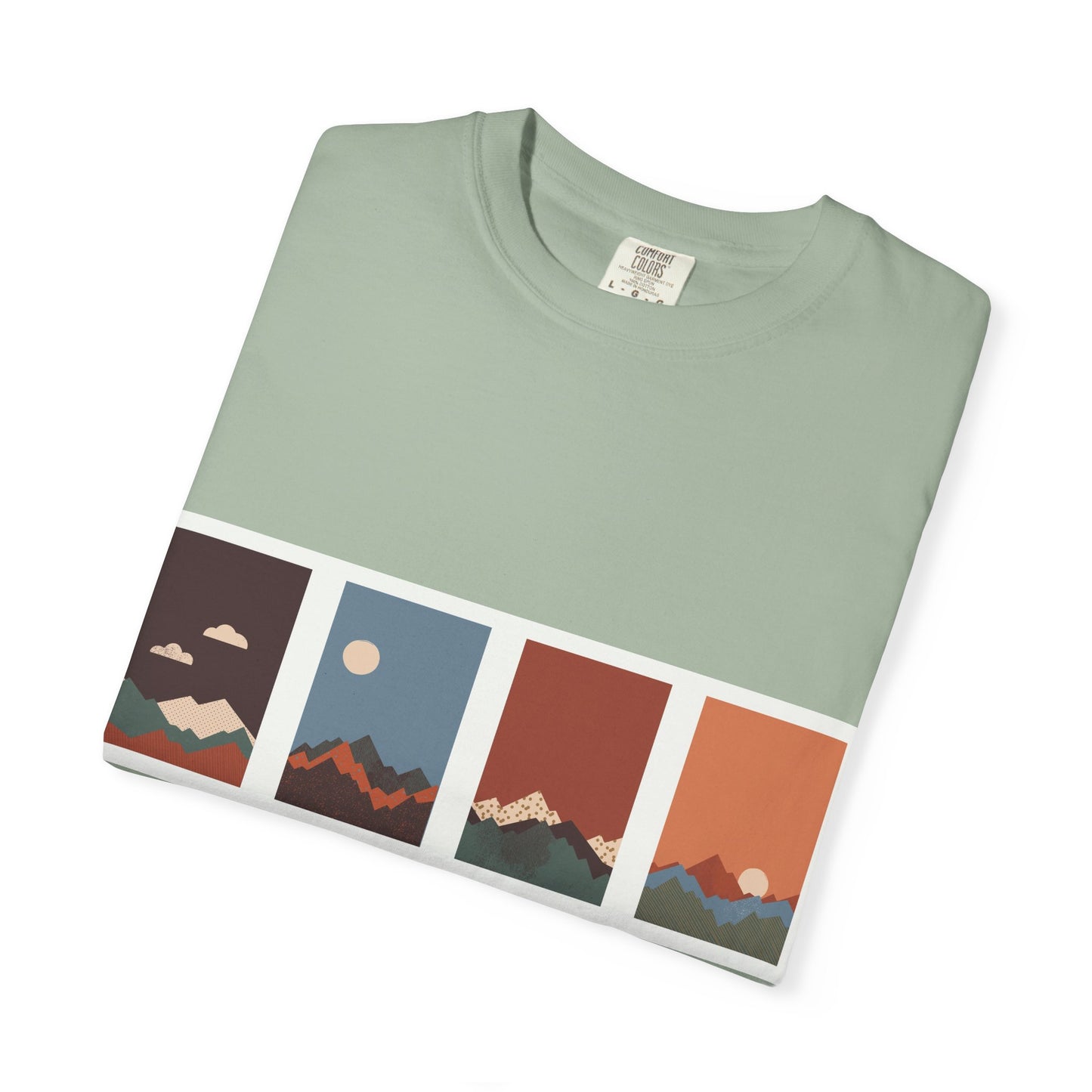 Unisex Mountain Sunset T-Shirt | Cozy Casual Wear, Nature Lover Gift, Travel Tee, Outdoor Adventure Shirt, Hiking Apparel