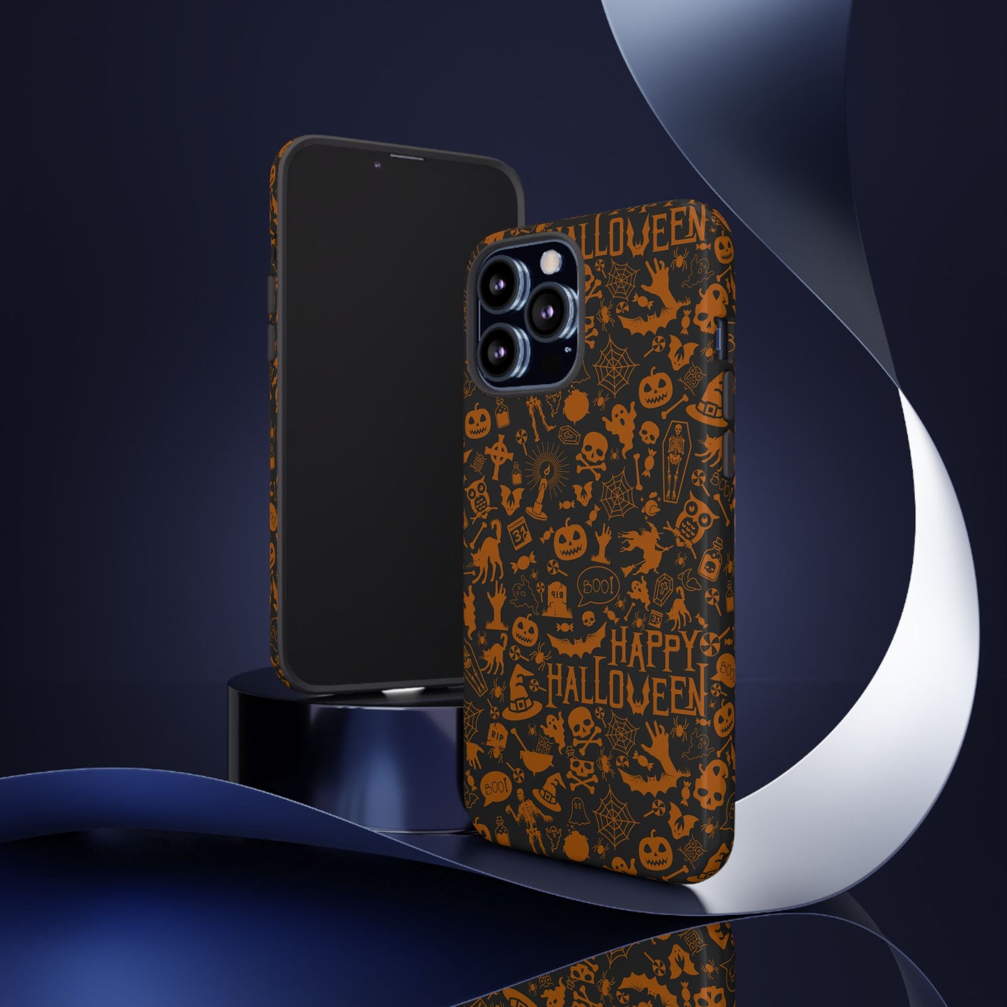 Halloween Phone Case, Tough Cases with Spooky Design, Trick or Treat Accessories, Perfect for Halloween Decor, Gift for Halloween Lovers