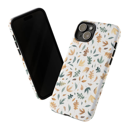 Stylish Floral Phone Case - Tough Cases, Nature-Inspired Design, Gift for Her, Phone Accessory, Floral Pattern Cover