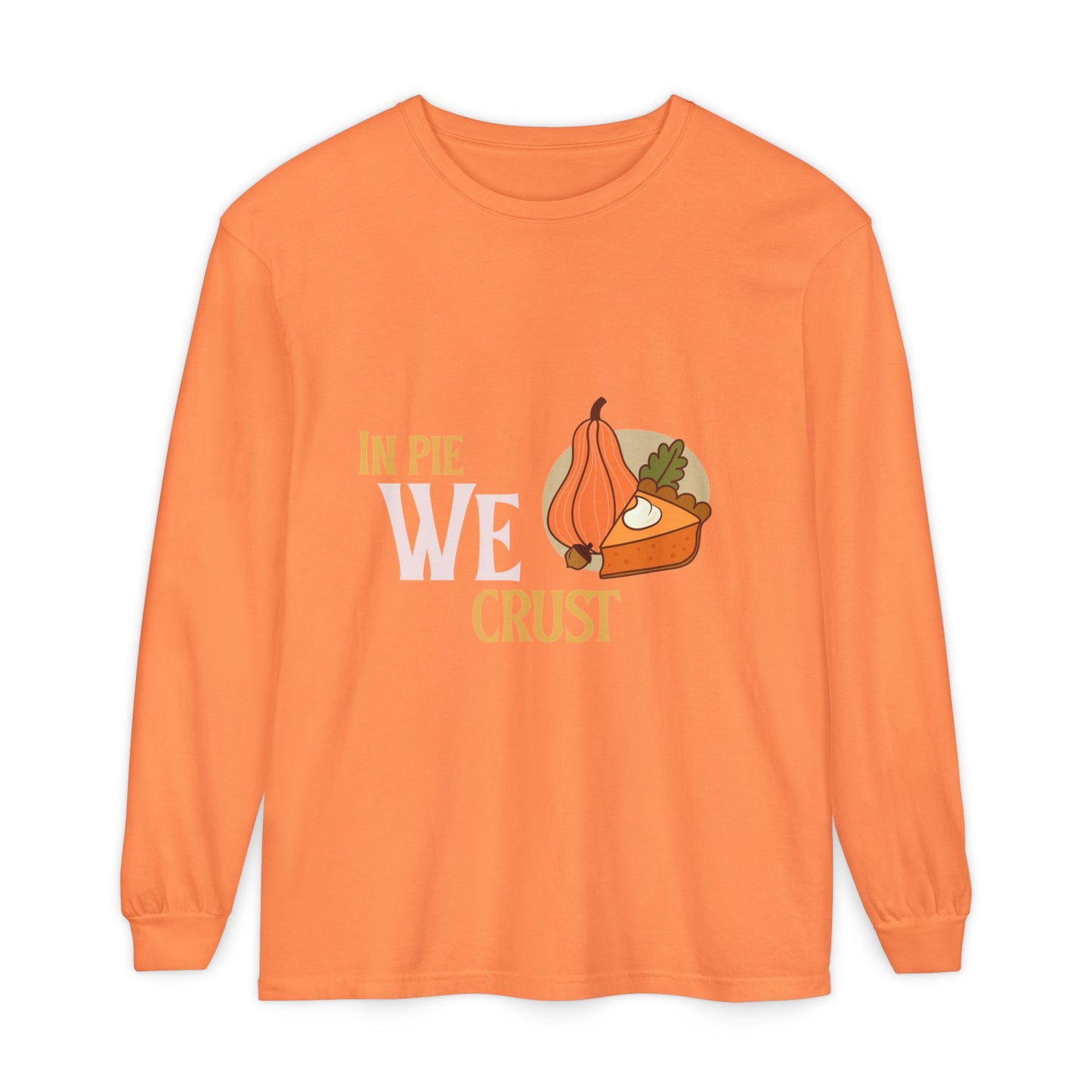 Fall Kitchen Humor Long Sleeve T-Shirt, Thanksgiving Gift, Thanksgiving Sweater, Pie Lovers Shirt, Cozy Fall Apparel, Unisex Sweatshirt - MaisonThreadory