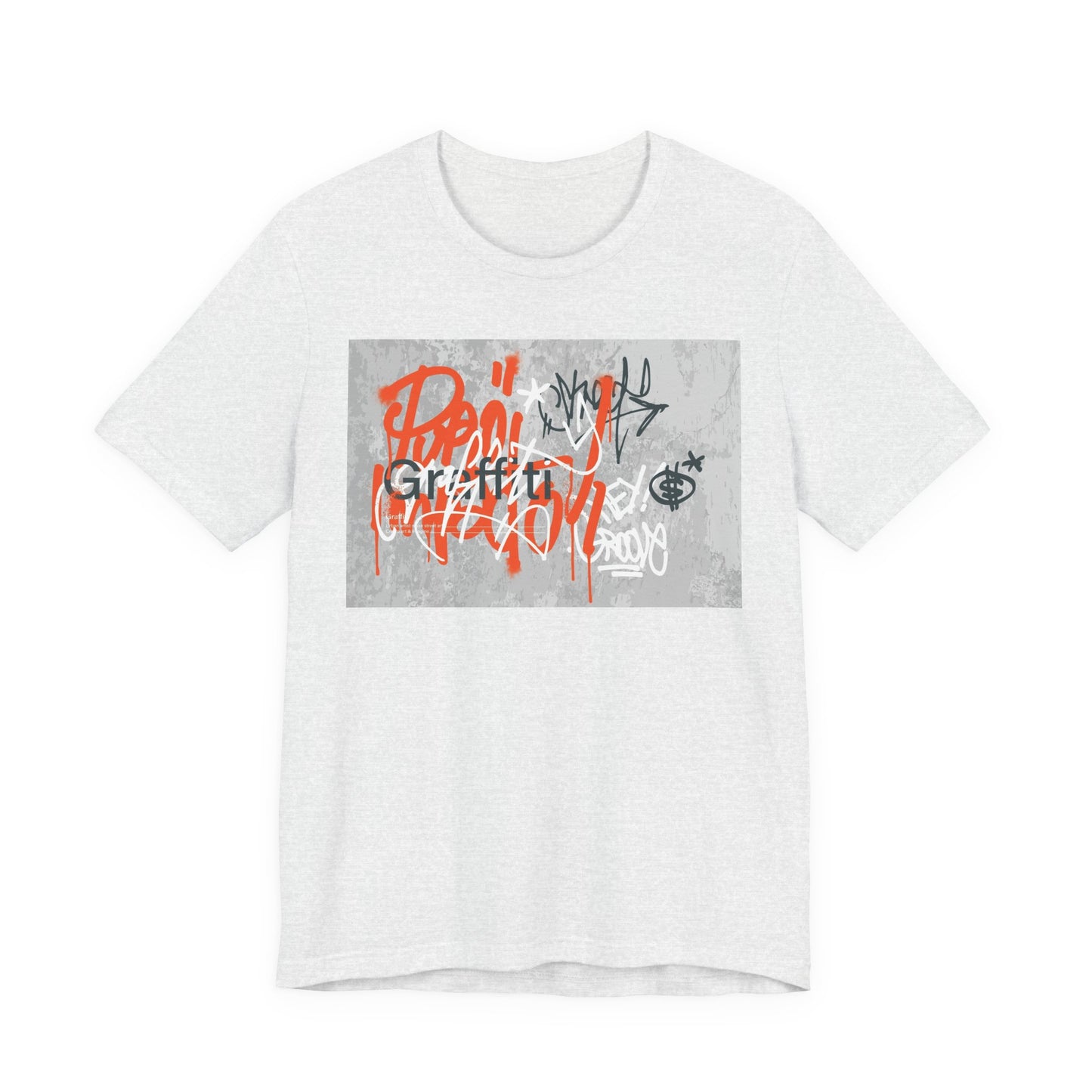 Urban Graffiti Graphic Tee, Cool Streetwear, Unisex Casual Top, Trendy Gift for Art Lovers, Stylish Outfit for Events, Art and Culture Tee - MaisonThreadory