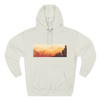 Cozy Adventure Hoodie - Great for Camping, Outdoors, Travel, Gift for Nature Lovers, Fall Style, Hiking Gear - MaisonThreadory