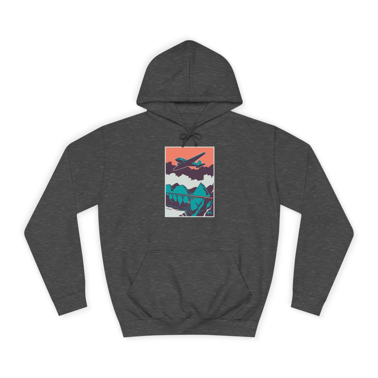Unisex College Hoodie with Retro Adventure Design | Cozy Sweatshirt for Students, Travel Enthusiasts, Gift Idea, Casual Wear, College [...]