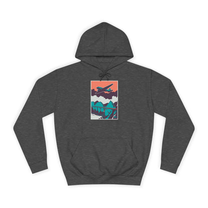 Unisex College Hoodie with Retro Adventure Design | Cozy Sweatshirt for Students, Travel Enthusiasts, Gift Idea, Casual Wear, College [...]