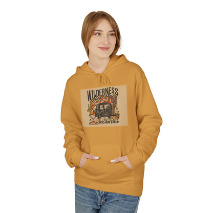 Wilde Bless Fleece Hoodie - Unisex, Cozy Style, Perfect for Casual Wear, Gifts, Outdoor Adventures, Festivals - MaisonThreadory
