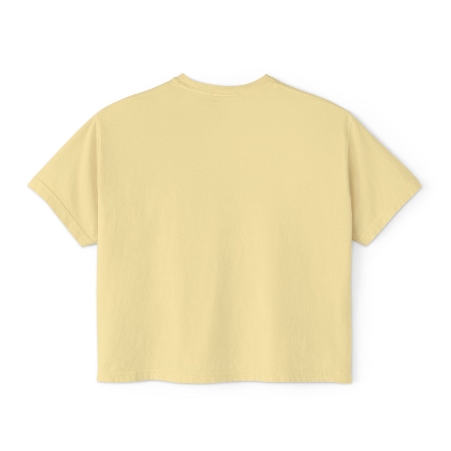 Cute Love Story Ghost Women's Boxy Tee, Fun Casual Top, Halloween Apparel, Gift for Ghost Lovers, Spooky Season Shirt, Relaxed Fit Tee - MaisonThreadory
