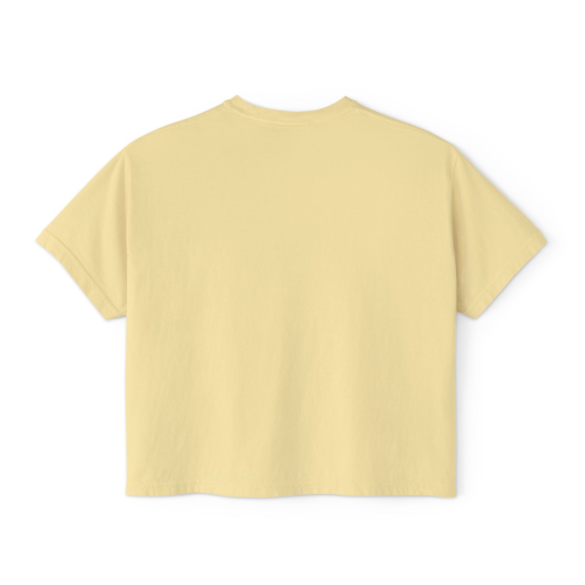 Cute Love Story Ghost Women's Boxy Tee, Fun Casual Top, Halloween Apparel, Gift for Ghost Lovers, Spooky Season Shirt, Relaxed Fit Tee - MaisonThreadory