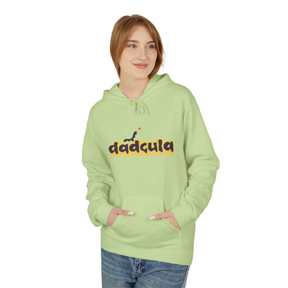 Dramatic Fleece Hoodie with Unique Design, Cozy Fall Apparel, Great for Halloween, Casual Wear, Gift for Friends - MaisonThreadory