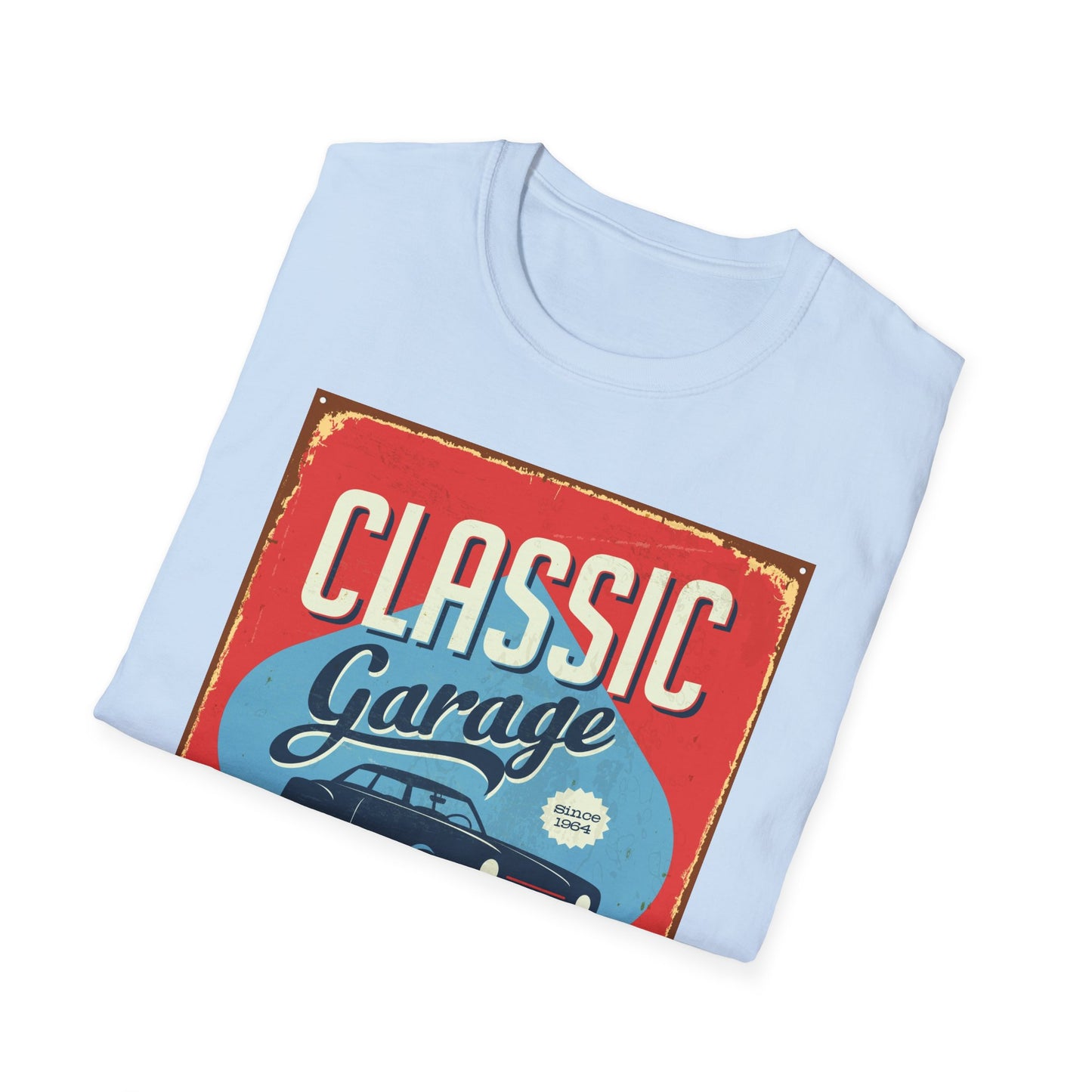 Classic Garage Vintage T-Shirt, Car Lovers Gift, Retro Car Tee, Father's Day Shirt, Classic Auto Enthusiast Apparel