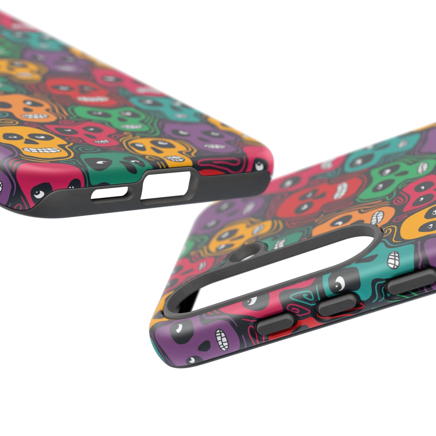 Phone Case, Day of the Dead Tough Case Phone, Mexican Skull Phone Cover, Floral Skeleton Phone Protector, Sugar Skull iPhone Case, Tough