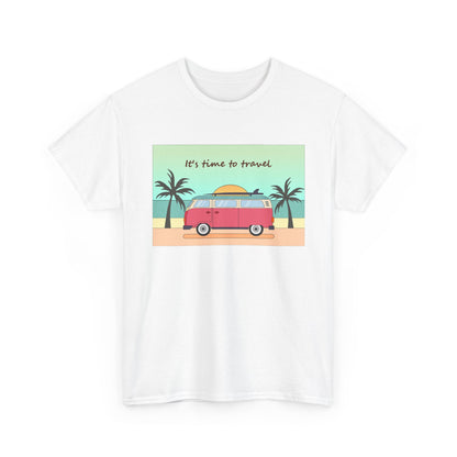 Van Life T-Shirt, Adventure Graphic Tee, Road Trip Unisex Shirt, Nature Wanderlust Top, Camping Hiking Apparel - MaisonThreadory