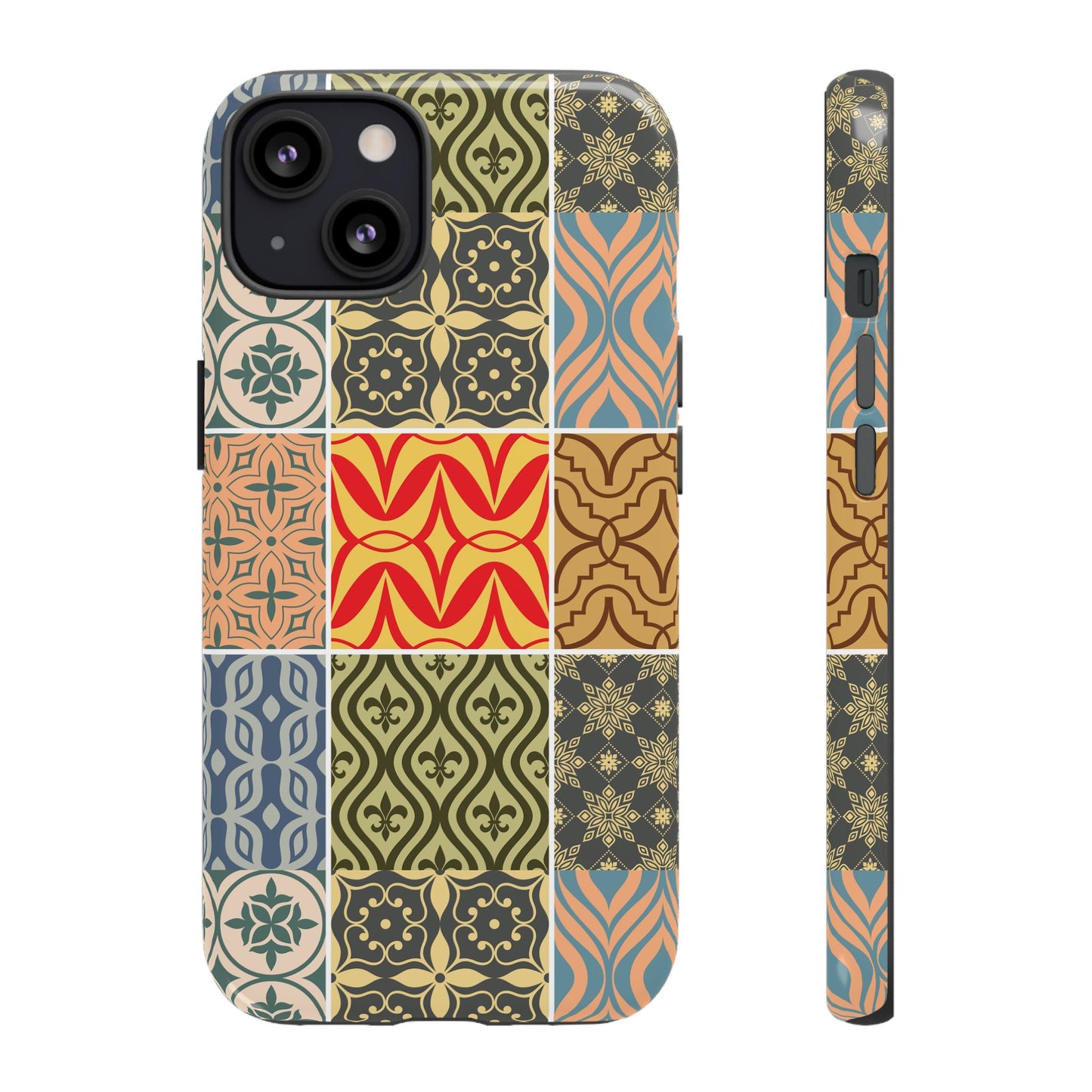 Decorative Phone Cases, Unique Phone Cover, Stylish iPhone Case, Gift for Phone Lovers, Trendy Tech Accessories