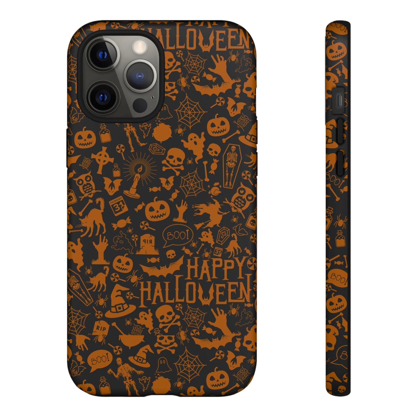 Halloween Phone Case, Tough Cases with Spooky Design, Trick or Treat Accessories, Perfect for Halloween Decor, Gift for Halloween Lovers