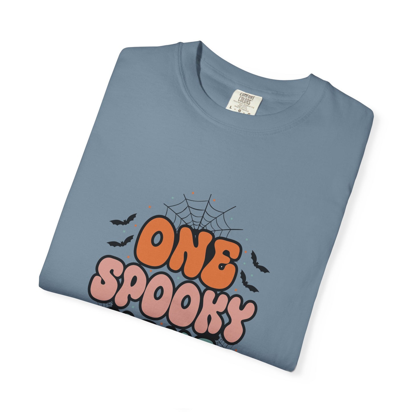 Unisex Halloween T-Shirt, One Spooky Mama Tee, Casual Fall Apparel, Gift for Moms, Halloween Festivities, Spooky Season Shirt