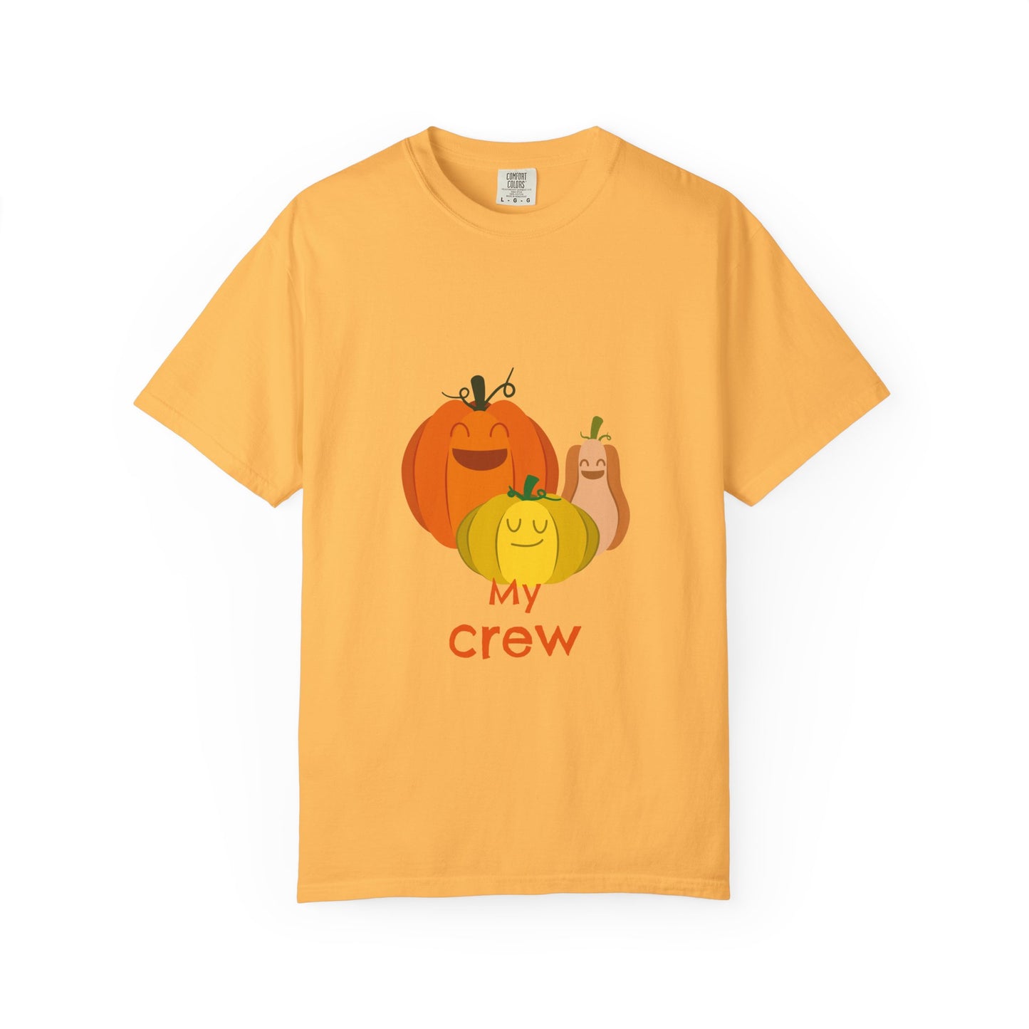 Cute Pumpkin Family T-Shirt, Fall Apparel, Halloween Shirt, Thanksgiving Gift, Harvest Crew Tee, Unisex Seasonal Wear - MaisonThreadory