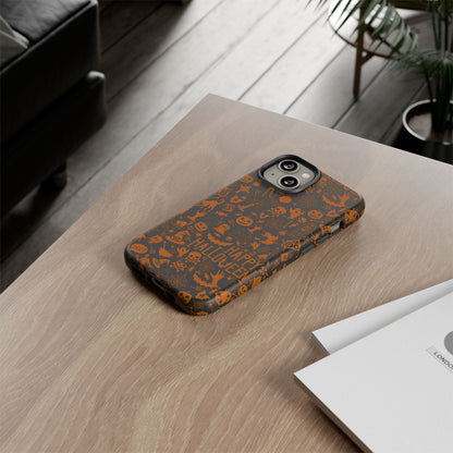 Halloween Phone Case, Tough Cases with Spooky Design, Trick or Treat Accessories, Perfect for Halloween Decor, Gift for Halloween Lovers