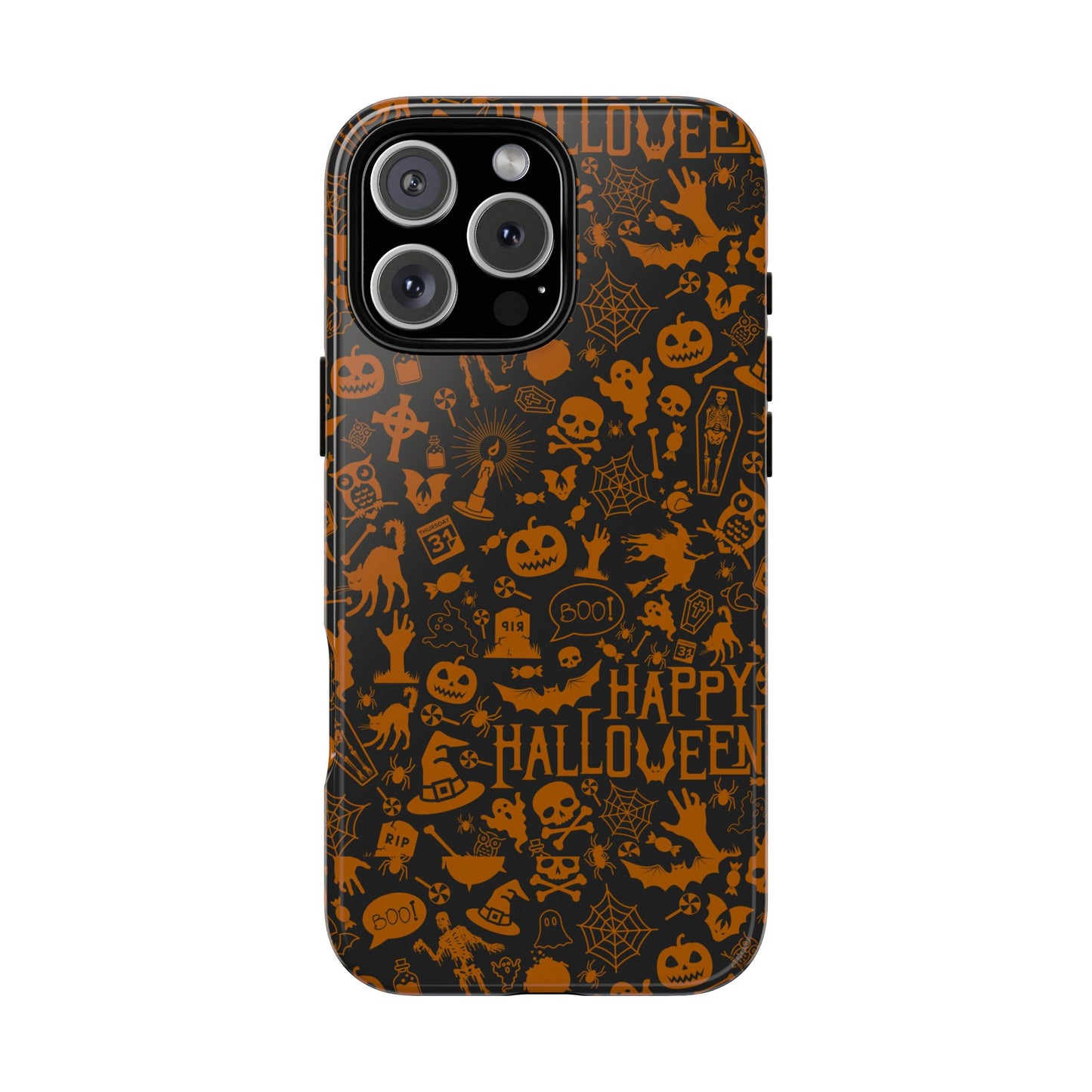 Halloween Phone Case, Tough Cases with Spooky Design, Trick or Treat Accessories, Perfect for Halloween Decor, Gift for Halloween Lovers