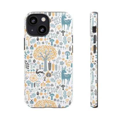 Nature-Inspired Phone Case, Durable Protective Cover, Bohemian Phone Accessory, Symbol of Strength, Eco-Friendly Gift