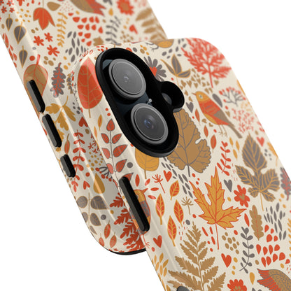 Floral Phone Case - Tough Cases for Nature Lovers, Stylish Cover, Nature-Themed Gift, Phone Accessories, Fall Aesthetic