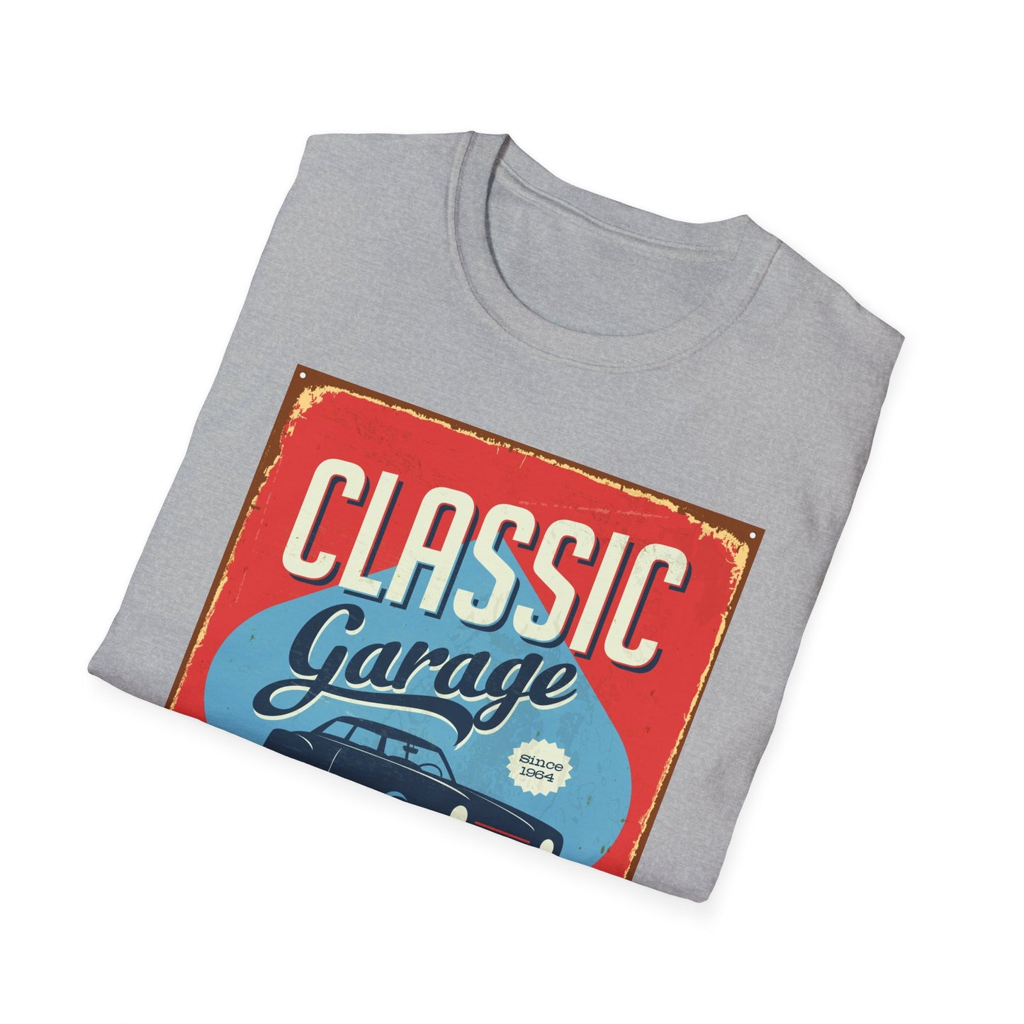 Classic Garage Vintage T-Shirt, Car Lovers Gift, Retro Car Tee, Father's Day Shirt, Classic Auto Enthusiast Apparel