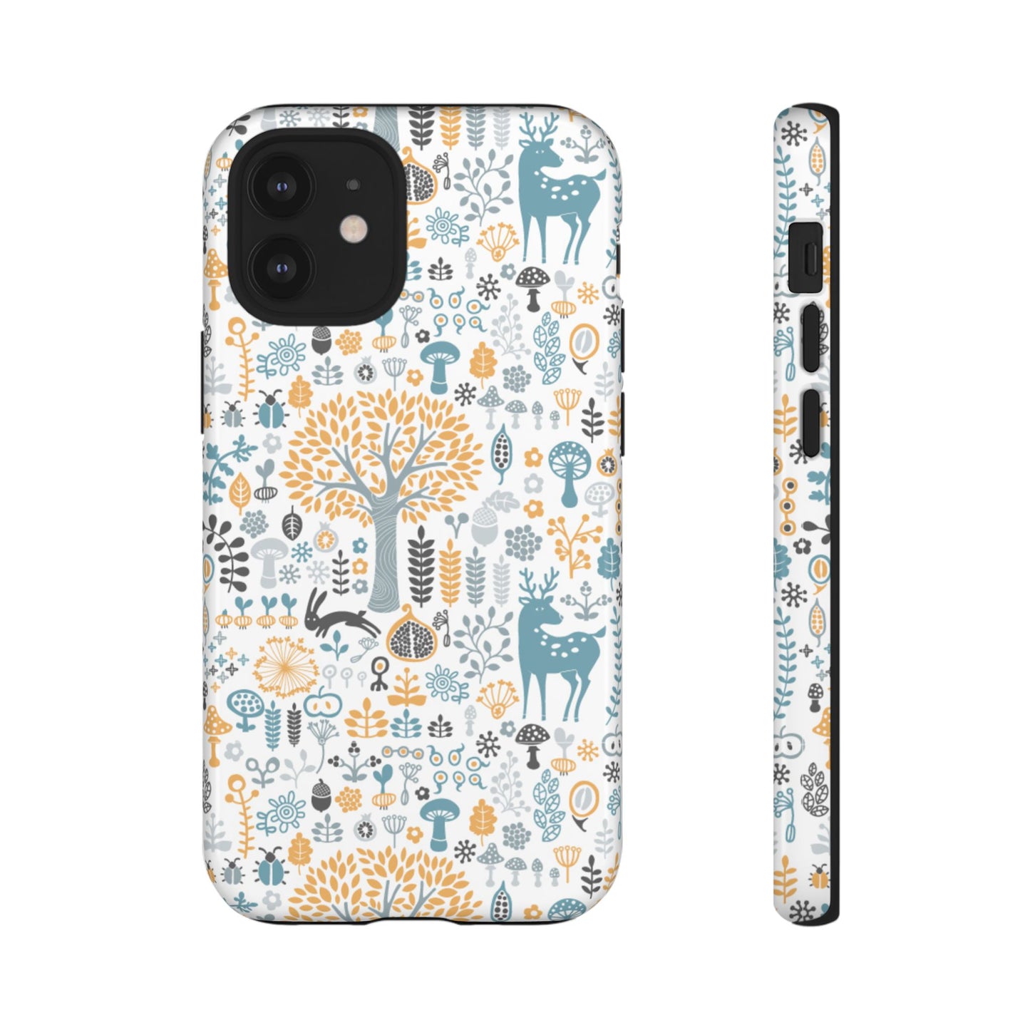 Nature-Inspired Phone Case, Durable Protective Cover, Bohemian Phone Accessory, Symbol of Strength, Eco-Friendly Gift
