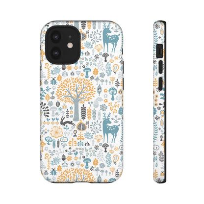 Nature-Inspired Phone Case, Durable Protective Cover, Bohemian Phone Accessory, Symbol of Strength, Eco-Friendly Gift