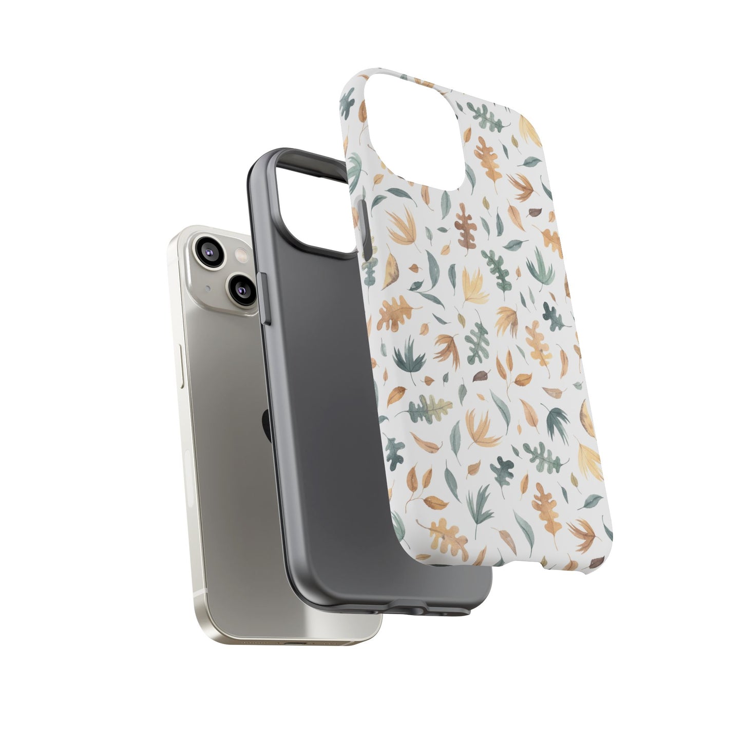 Stylish Floral Phone Case - Tough Cases, Nature-Inspired Design, Gift for Her, Phone Accessory, Floral Pattern Cover
