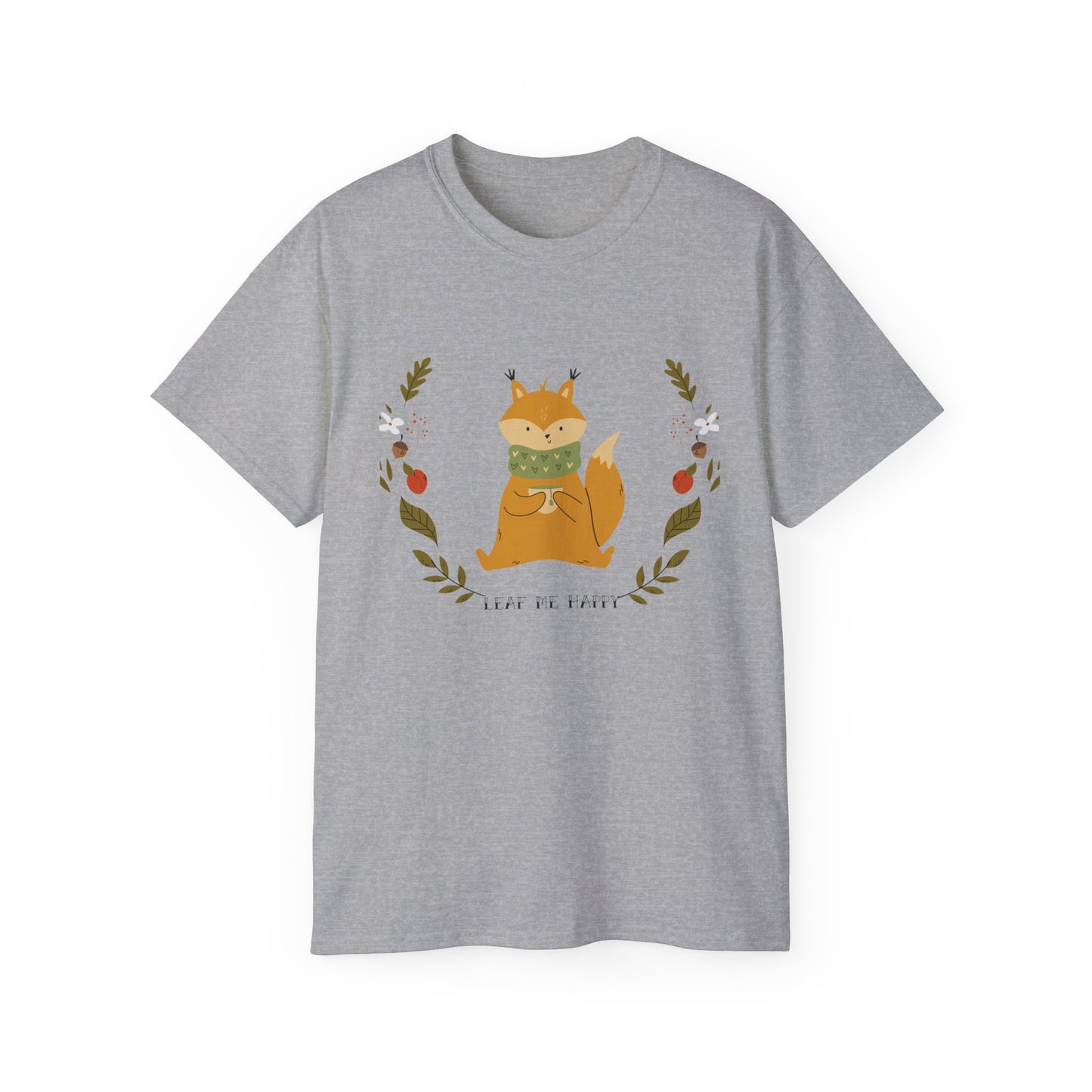 Whimsical Squirrel Tee - Cozy Unisex T-Shirt for Nature Lovers, Perfect Gift for Fall, Cute Wildlife Art, Eco-Friendly Fashion - MaisonThreadory