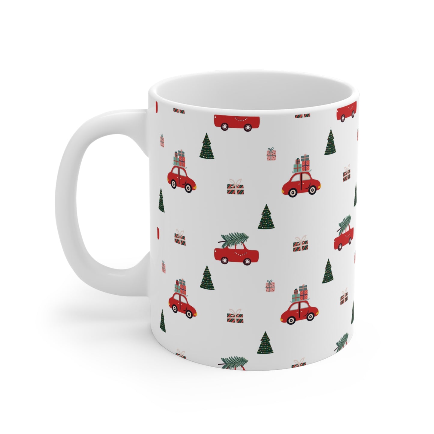 Holiday Mug 11oz — Festive Ceramic Coffee Cup