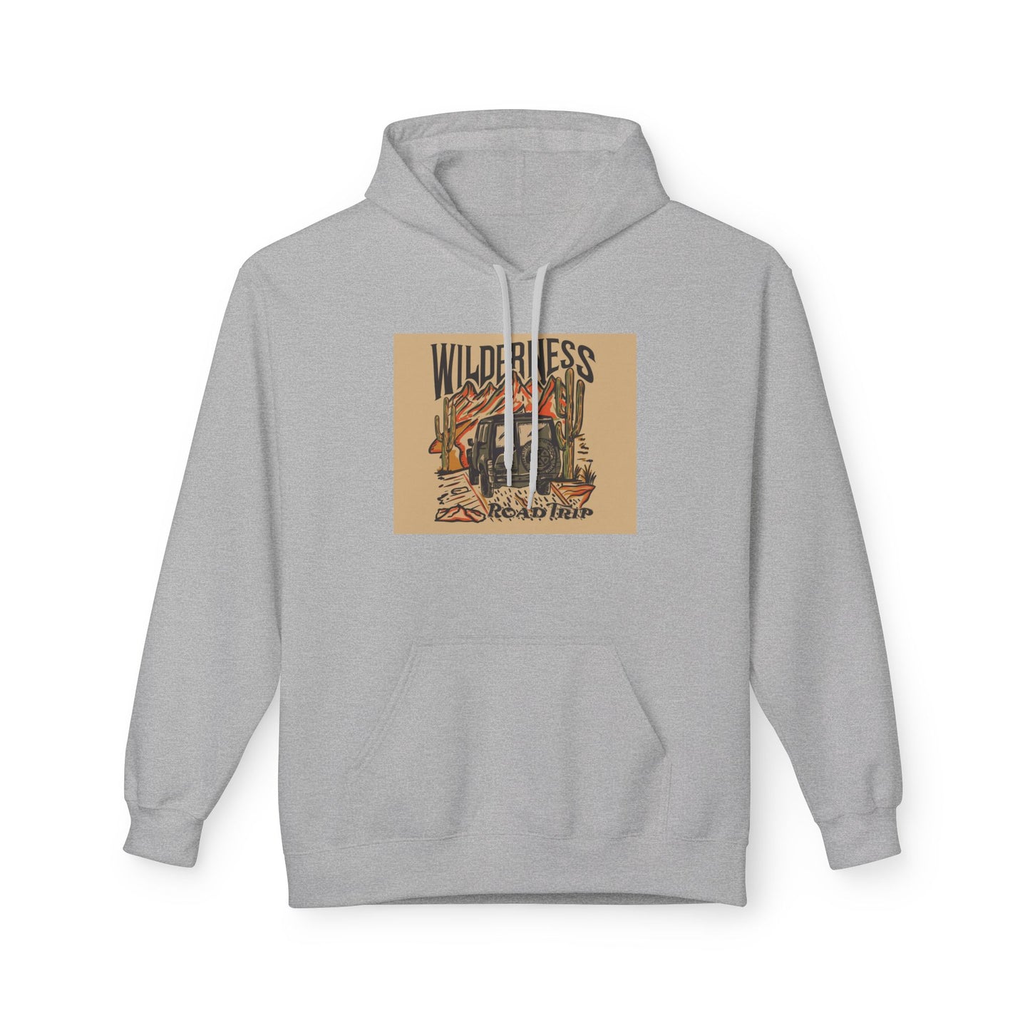Wilde Bless Fleece Hoodie - Unisex, Cozy Style, Perfect for Casual Wear, Gifts, Outdoor Adventures, Festivals - MaisonThreadory