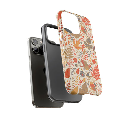 Floral Phone Case - Tough Cases for Nature Lovers, Stylish Cover, Nature-Themed Gift, Phone Accessories, Fall Aesthetic
