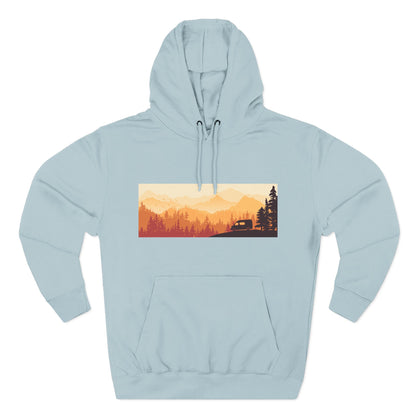 Cozy Adventure Hoodie - Great for Camping, Outdoors, Travel, Gift for Nature Lovers, Fall Style, Hiking Gear - MaisonThreadory