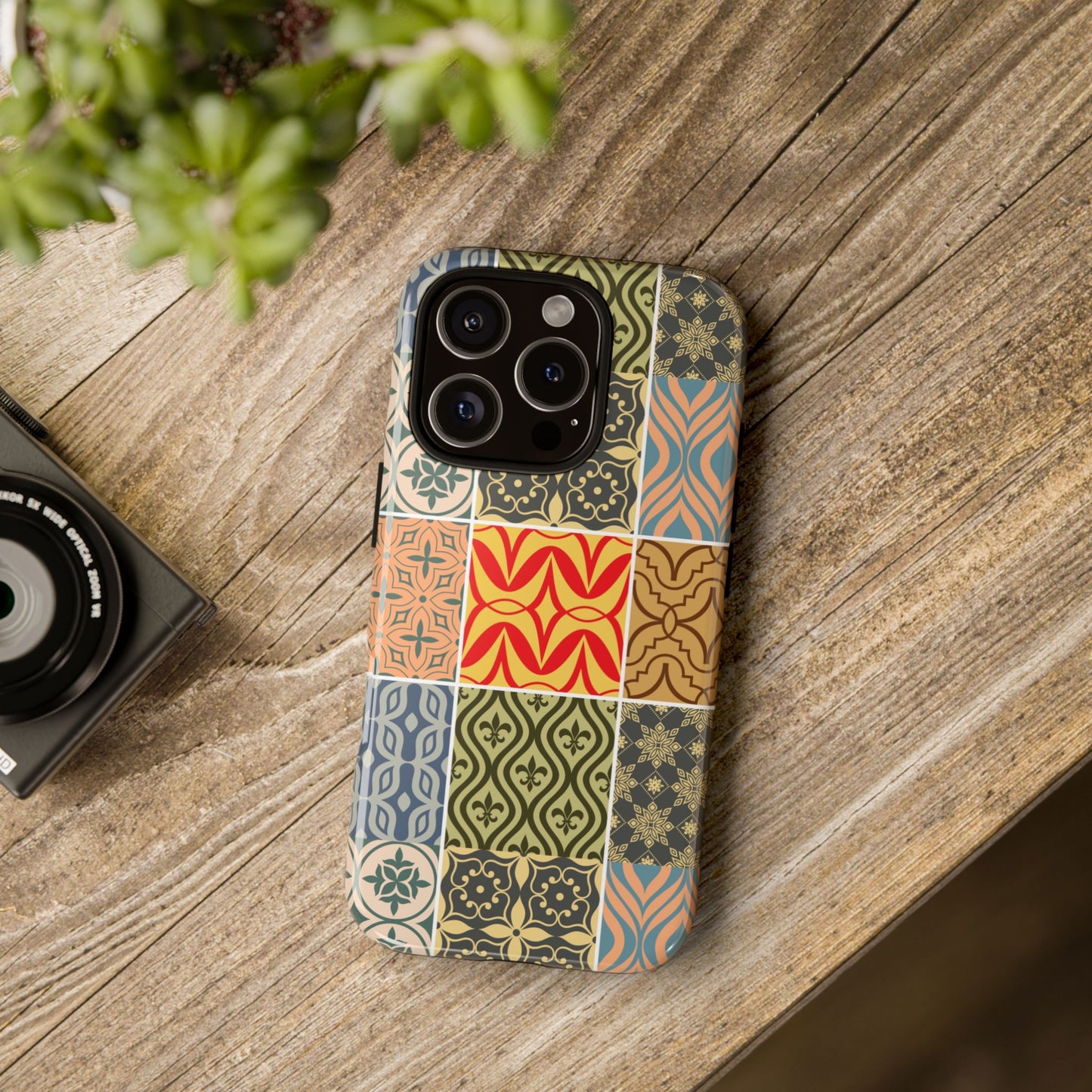 Decorative Phone Cases, Unique Phone Cover, Stylish iPhone Case, Gift for Phone Lovers, Trendy Tech Accessories