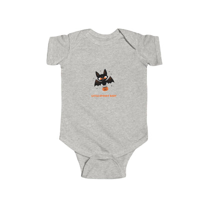 Cute Halloween Infant Bodysuit, Baby Costume, Spooky Baby Clothes, Little Spooky Baby Gift, Newborn Halloween Outfit - MaisonThreadory