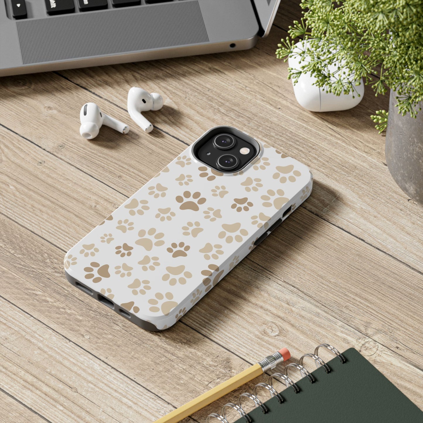Pet Lover Phone Case - Durable Tough Cases for Animal Enthusiasts, Gift for Pet Owners, Cute Paw Print Design, Unique Electronics [...]