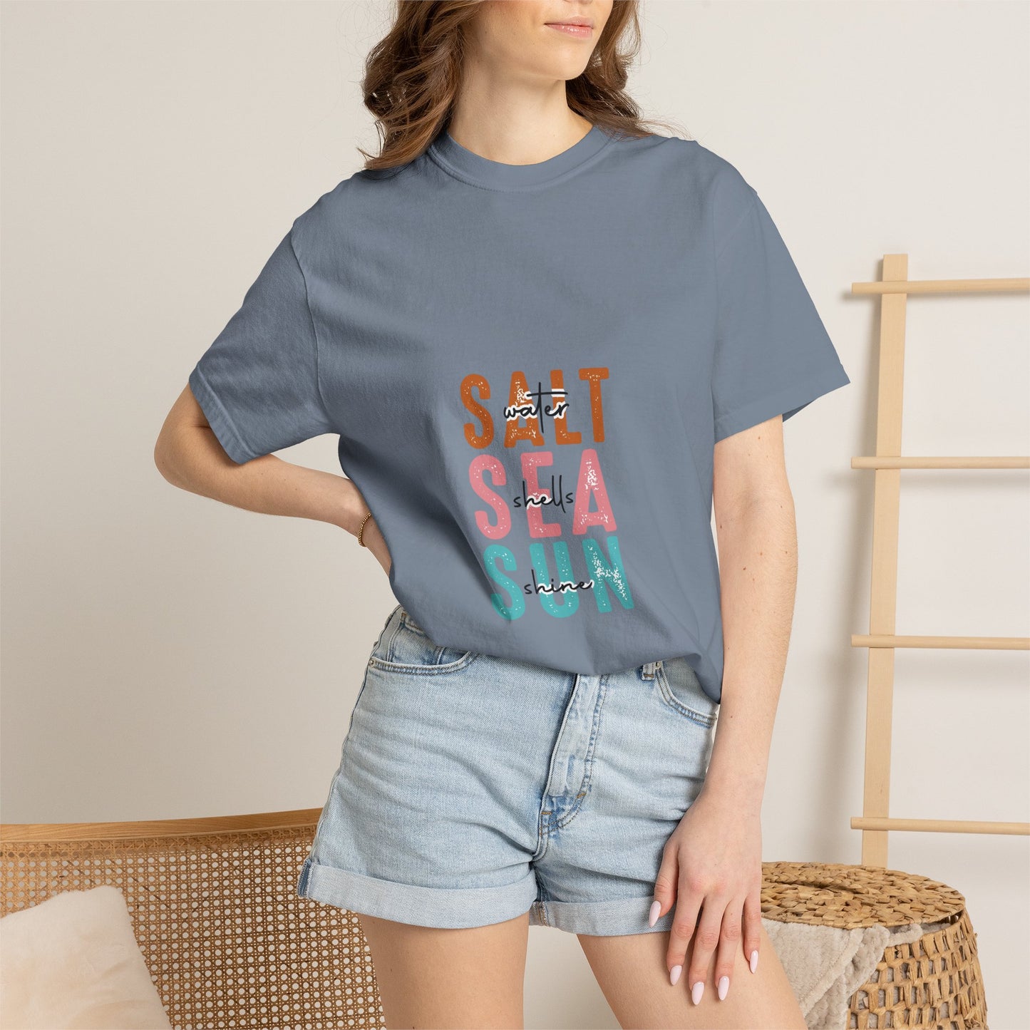 Salt Sea Sun Graphic Tee — Beach Vibes Summer T-Shirt