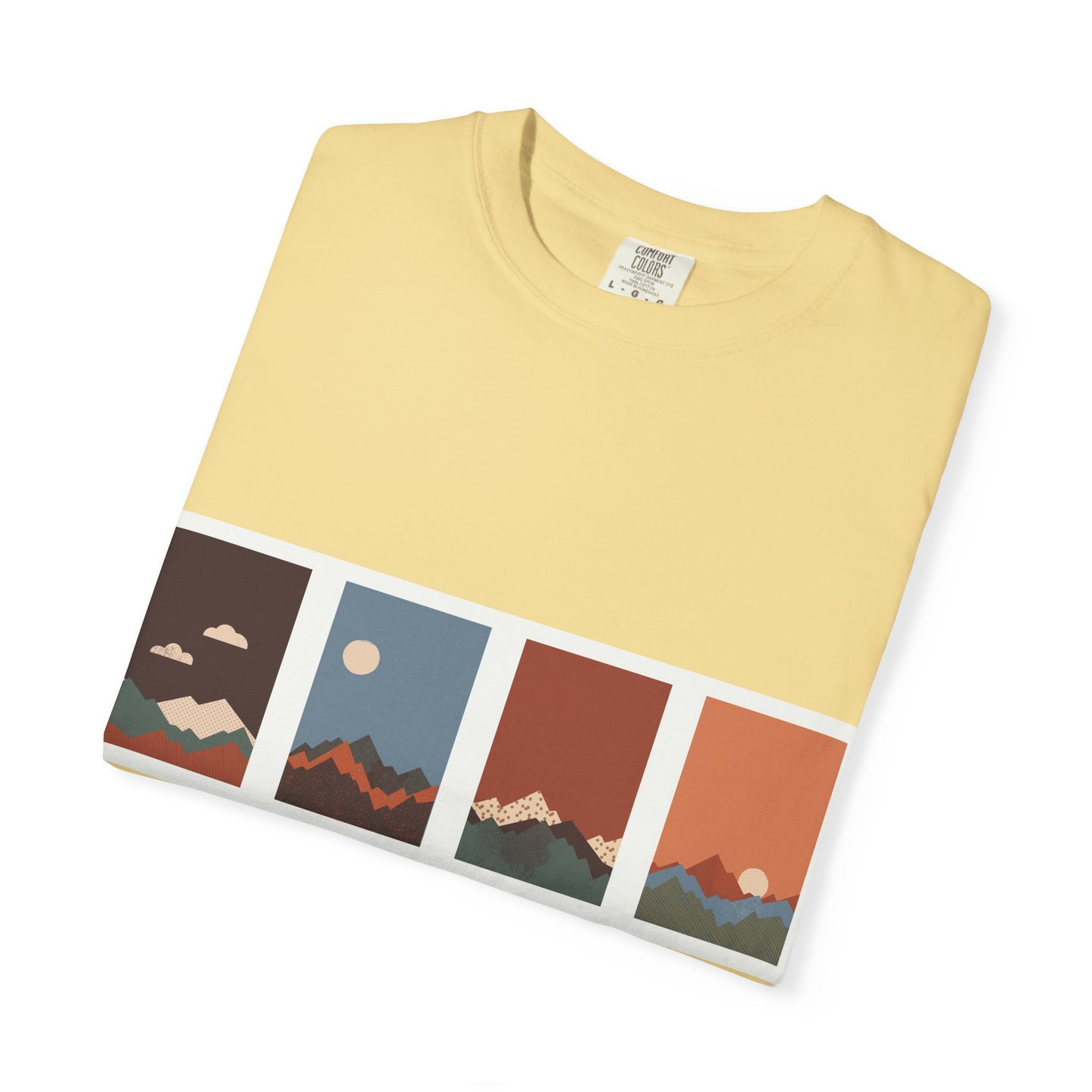 Unisex Mountain Sunset T-Shirt | Cozy Casual Wear, Nature Lover Gift, Travel Tee, Outdoor Adventure Shirt, Hiking Apparel