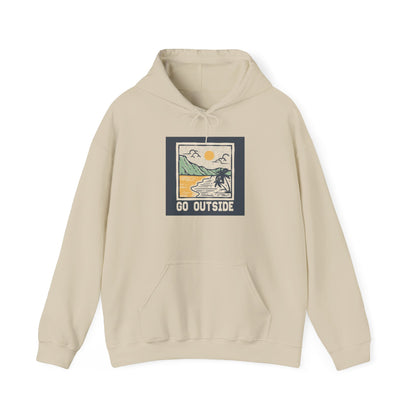 Outdoor Adventure Hooded Sweatshirt, Cozy Unisex Hoodie, Perfect for Hiking, Camping, Weekend Getaways, Gifts for Nature Lovers - MaisonThreadory