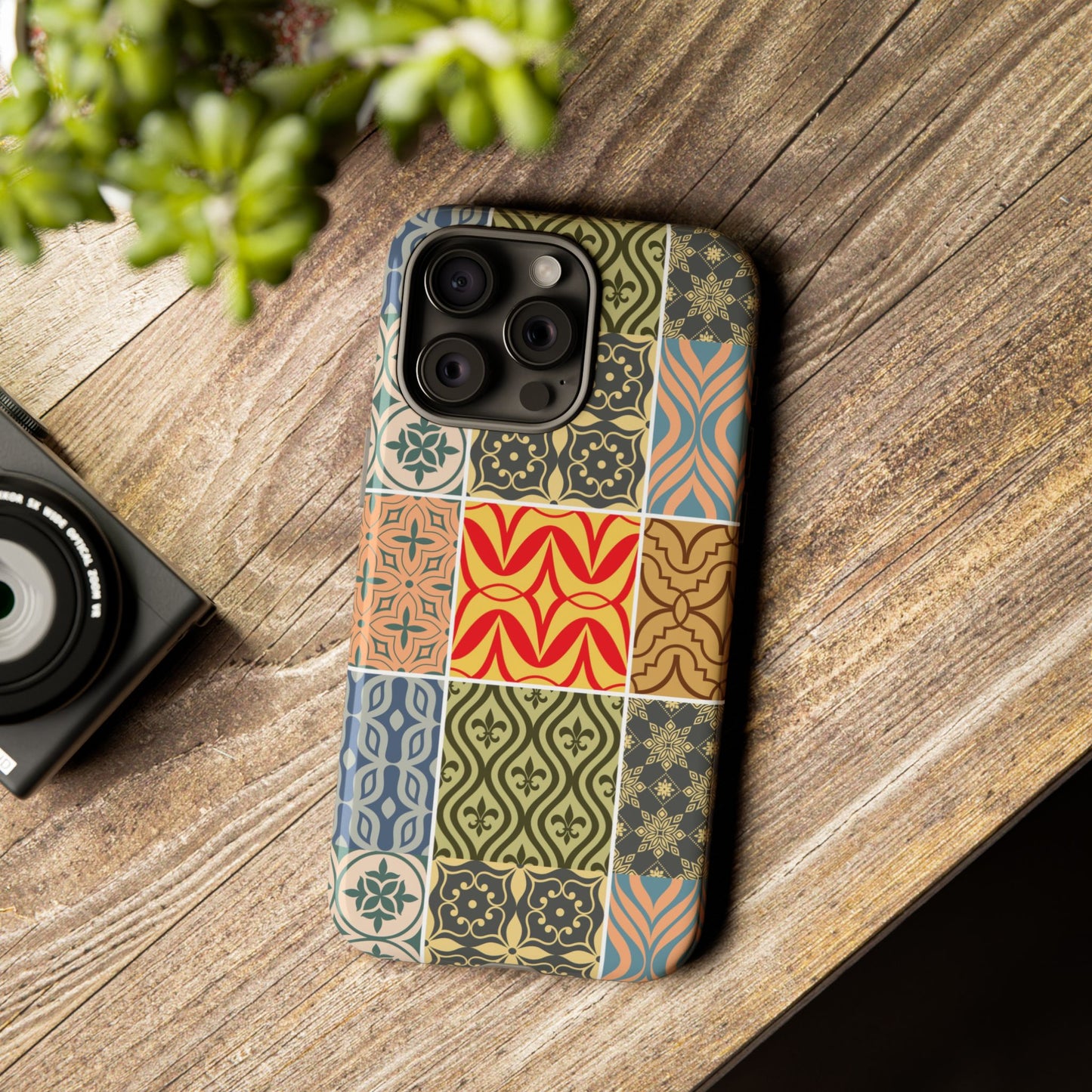 Decorative Phone Cases, Unique Phone Cover, Stylish iPhone Case, Gift for Phone Lovers, Trendy Tech Accessories