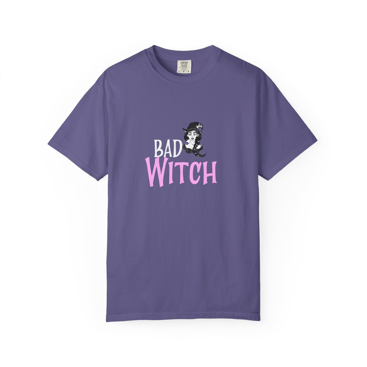 Halloween Bad Witch T-Shirt, Unisex Tee, Spooky Shirt, Witchy Apparel, Gift for Her - MaisonThreadory