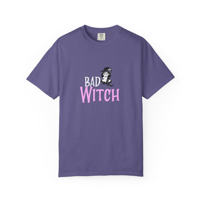 Halloween Bad Witch T-Shirt, Unisex Tee, Spooky Shirt, Witchy Apparel, Gift for Her - MaisonThreadory